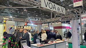 VOA-Messestand während der Aluminium 2022