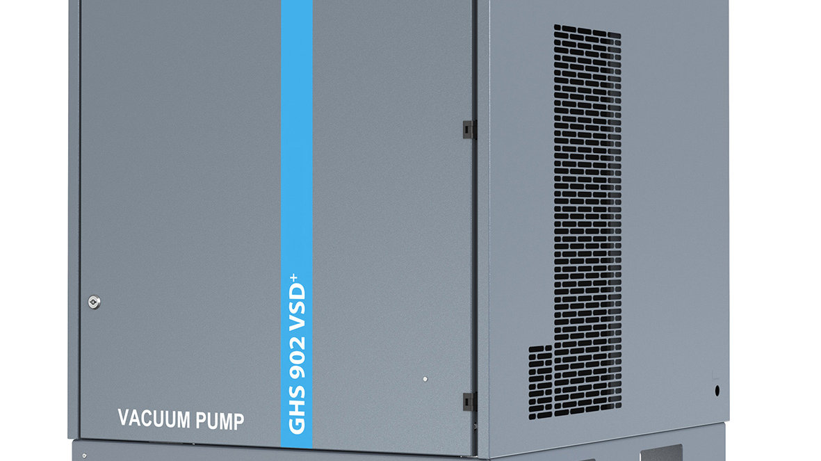 Die Schrauben-Vakuumpumpen GHS 402–902 VSD⁺ sind in vier Baugrößen erhältlich.