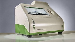 Einzelpartikel-Analysesystem LUMiSpoc