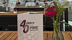 40 Jahre Pink Vakuumtechnik – für das Wertheimer Unternehmen Anlass genug für eine große Feier.