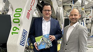 Dürr liefert den 19.000 Lackierroboter aus