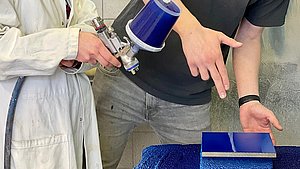 Meister-Schüler bei Plantag Coating