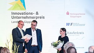 Schlötter erhält Innovations- und Unternehmerpreis der Kreissparkasse Göppingen