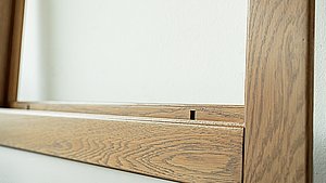 Beschichteter Fensterrahmen