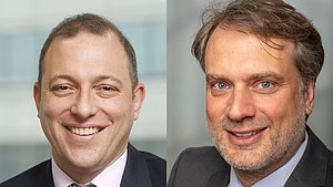 Jens Lieberman und Dr. Moritz Ehrenstein, BASF
