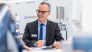 Klaus Kresser, Geschäftsführer Plasmatreat Switzerland