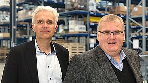 Inhaber Frank Höcker und Geschäftsführer Christian Vennemann