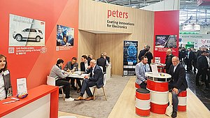 Messestand Peters