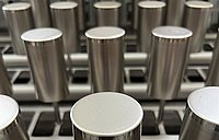 Reinigung von Batteriehülsen