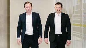 Doppelspitze Wagner: Guido Bergman (li) und Michael Müller (re) 