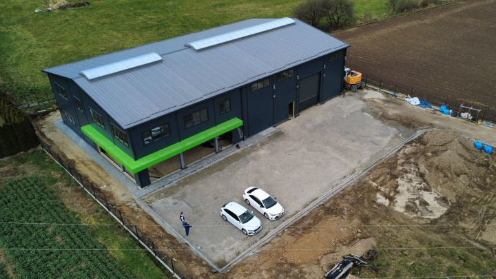 Luftbild des Inorcoat-Standortes in Przeworsk – nach der Erweiterung sollen hier auch PVD-Anlagen hergestellt werden.