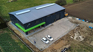 Luftbild des Inorcoat-Standortes in Przeworsk – nach der Erweiterung sollen hier auch PVD-Anlagen hergestellt werden.