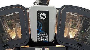 HP Inkjet-Druckmaschinen mit aNIR-Trocknungstechnologie