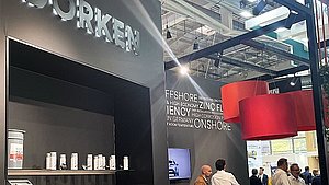 Dörken booth at WindEnergy Hamburg 2026