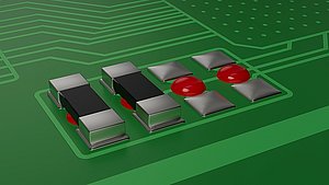 SMD-Leiterplatte