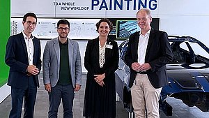 Hanjo Hermann, Landtagsabgeordneter Tayfun Tok, Bundestagsabgeordnete Dr. Sandra Detzer, Dr. Hannes Schmüser
