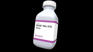 Flasche mit Biotensid Tego Wet