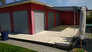Holzterrasse