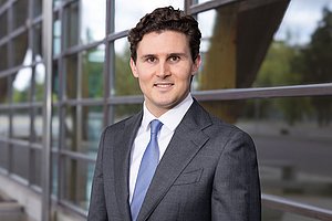 Bastian Siglreithmaier von der Deutschen Messe