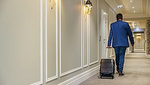 Flur des Hotels Sacher