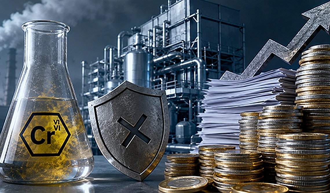 Chemiindustrie und Münzberge