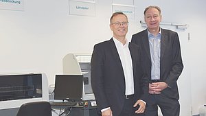 Geschäftsführer und Inhaber von Factronix Thomas Otto und Jens Hoefer