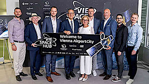 Eröffnung der Space Factory im ESA-Phi-Lab Austria: Auch die österreichische Busch-Tochter beteiligt sich. 