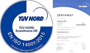 ISO 14001 für Expanite