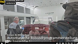 Roboterlackieren für Losgröße 1