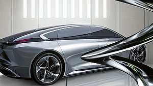 Auto mit Creon Metal Oberfläche