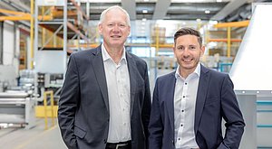 Jörg Anhofer (li) Alois Burgstaller, Scheuch Ligno GmbH