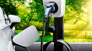 Elektrofahrzeug Ladestation