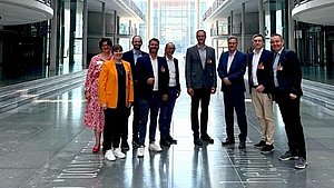 ZVO zu Besuch im Bundestag