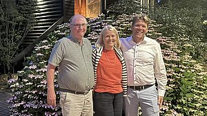 Peter Holm, Chairman, Bodo Möller Chemie Denmark; Karin Håkansson, Managing Director, Bodo Möller Chemie Denmark, Sweden, Norway; Frank Haug, CEO, Bodo Möller Chemie Group