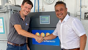 Holger Tutsch und Helmut Sigl vor PPA