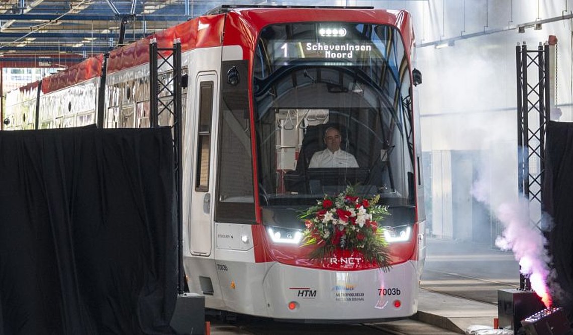 Straßenbahn in Den Haag erhalten erstmals Außenbeschichtungen von Freilacke