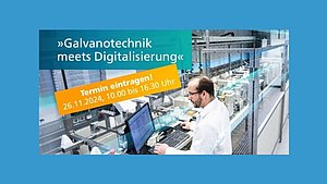 Seminar Galvanotechnik und Digitalisierung Fraunhofer IPA