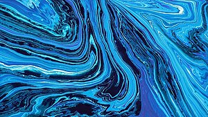 Blauer Lack 