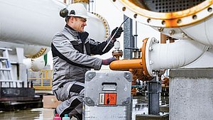 Inline-pH-Sensor von Metrohm im Einsatz