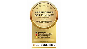 Siegel "Arbeitgeber der Zukunft"