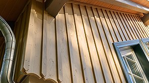 Detail Holzfassade
