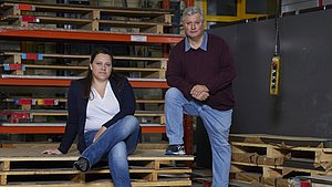 Franziska Weihbrecht und Thomas Planer