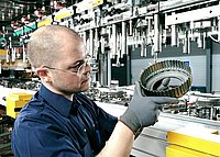 Überprüfung Lamellenträger