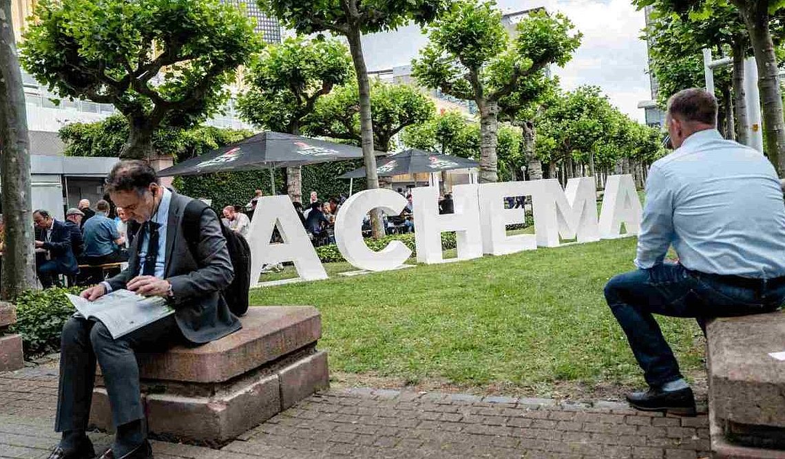 ACHEMA und Scan2Lead als digitales Lead-Tracking-Angebot für Aussteller