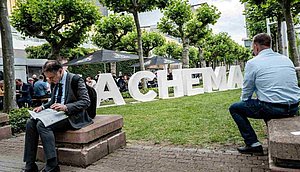 ACHEMA and Scan2Lead as a digital lead tracking offer for exhibitors