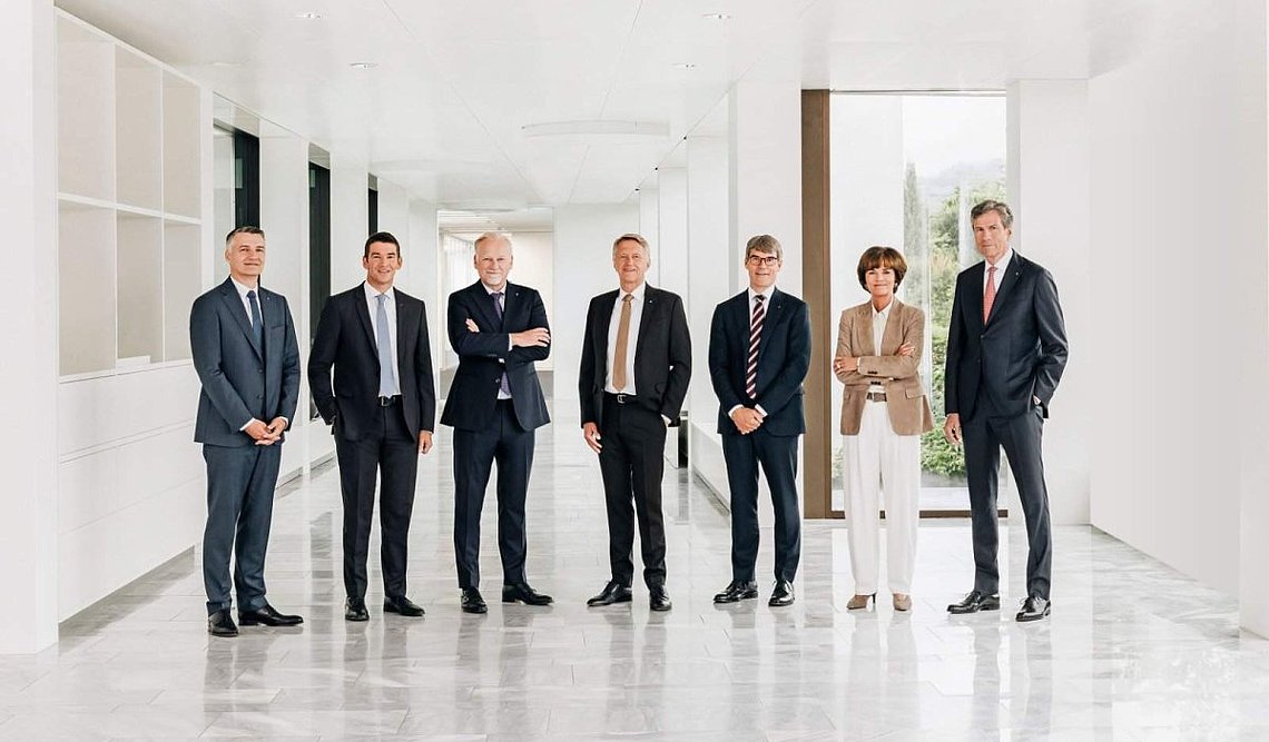Unternehmensmotiv von Trumpf im Zusammenhang mit den Geschäftszahlen 2025/26