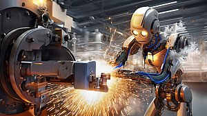 Roboter bei der Arbeit