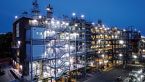 BASF Methanpyrolyse Versuchsanlage