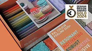 Materialien in der RAL Trendbox 2025+ 