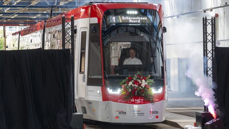 Straßenbahn in Den Haag erhalten erstmals Außenbeschichtungen von Freilacke